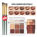 9-Color Eyeshadow Palette with Makeup Brush