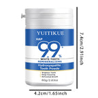 YUITIKUE Hydroxyapatite Teeth Whitening Powder Remineralizing Tooth Polish