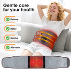 Cordless Heated Waist Massager for Back Pain Relief