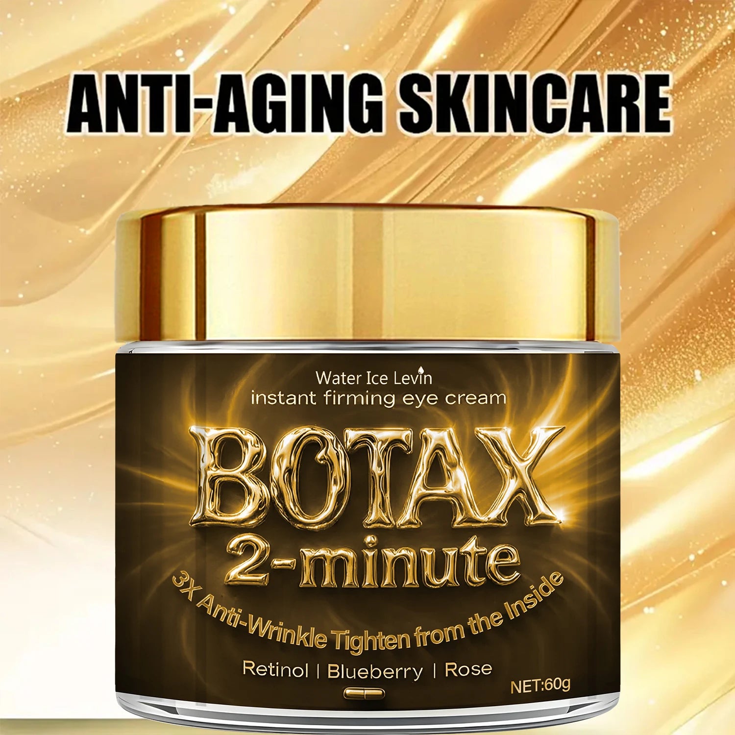 Instant Firming Face Cream Anti-Wrinkle Retinol Moisturizer 60g - 5