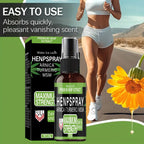 Hemp Extract Spray with Arnica Turmeric and MSM Relief Cream