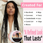 Goiple Strawberry Braid Gel Loc and Twist Styling Pomade 150g