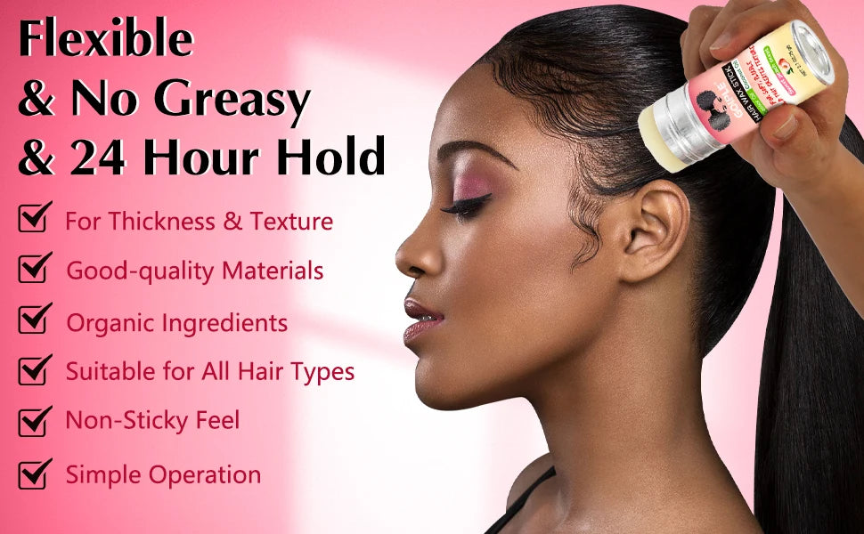 Wig Installation Kit Lace Glue Wax Stick and Edge Control Styling Set