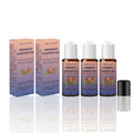 Organic Castor Oil with Rose Quartz Roller Hair and Skin Conditioner
