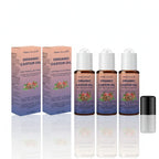 Organic Castor Oil with Rose Quartz Roller Hair and Skin Conditioner