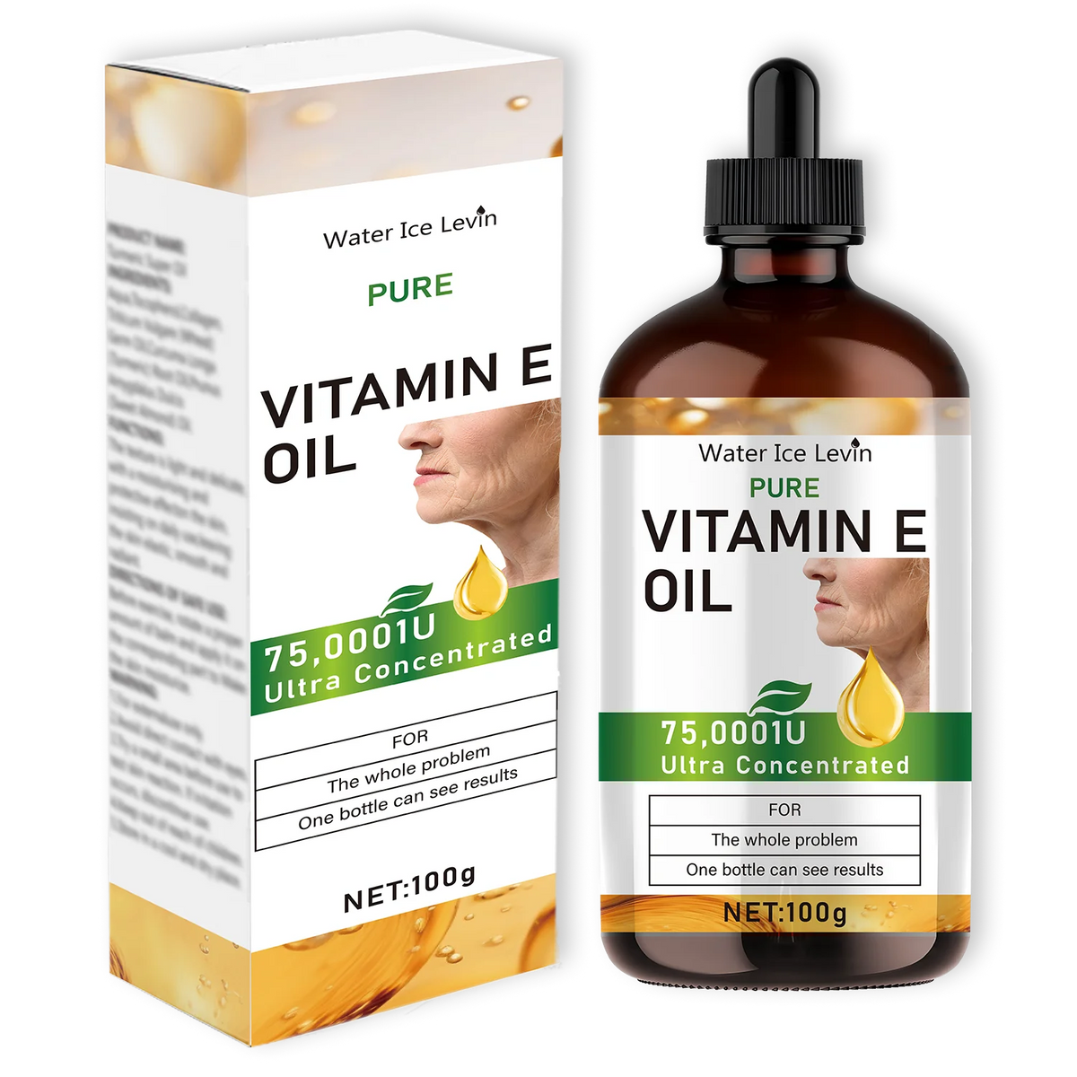Pure Vitamin E Face Oil Moisturizing Skin Care Serum 100ml