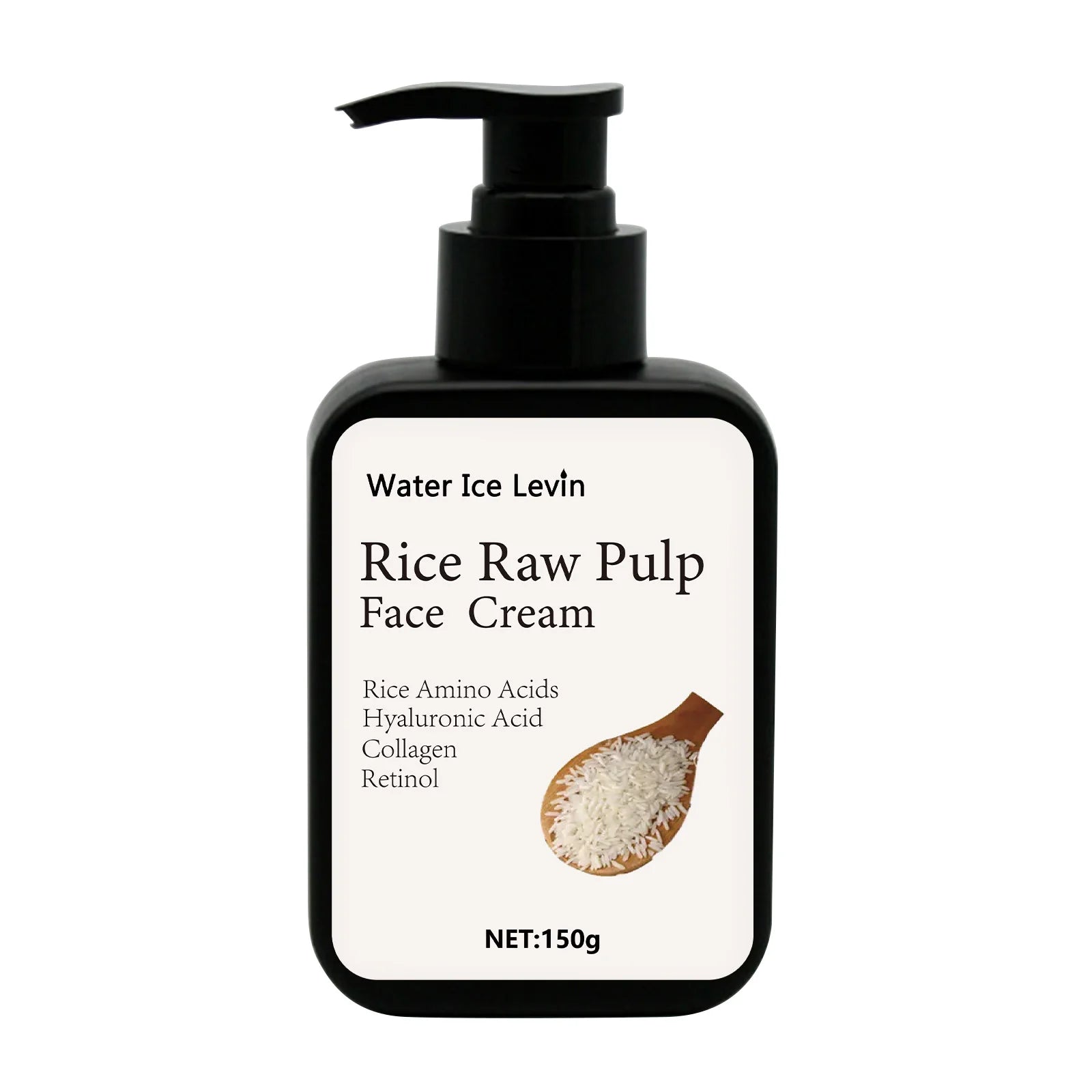 Water Ice Levin Rice Raw Pulp Face Cream Dark Spot Corrector Moisturizer - 7