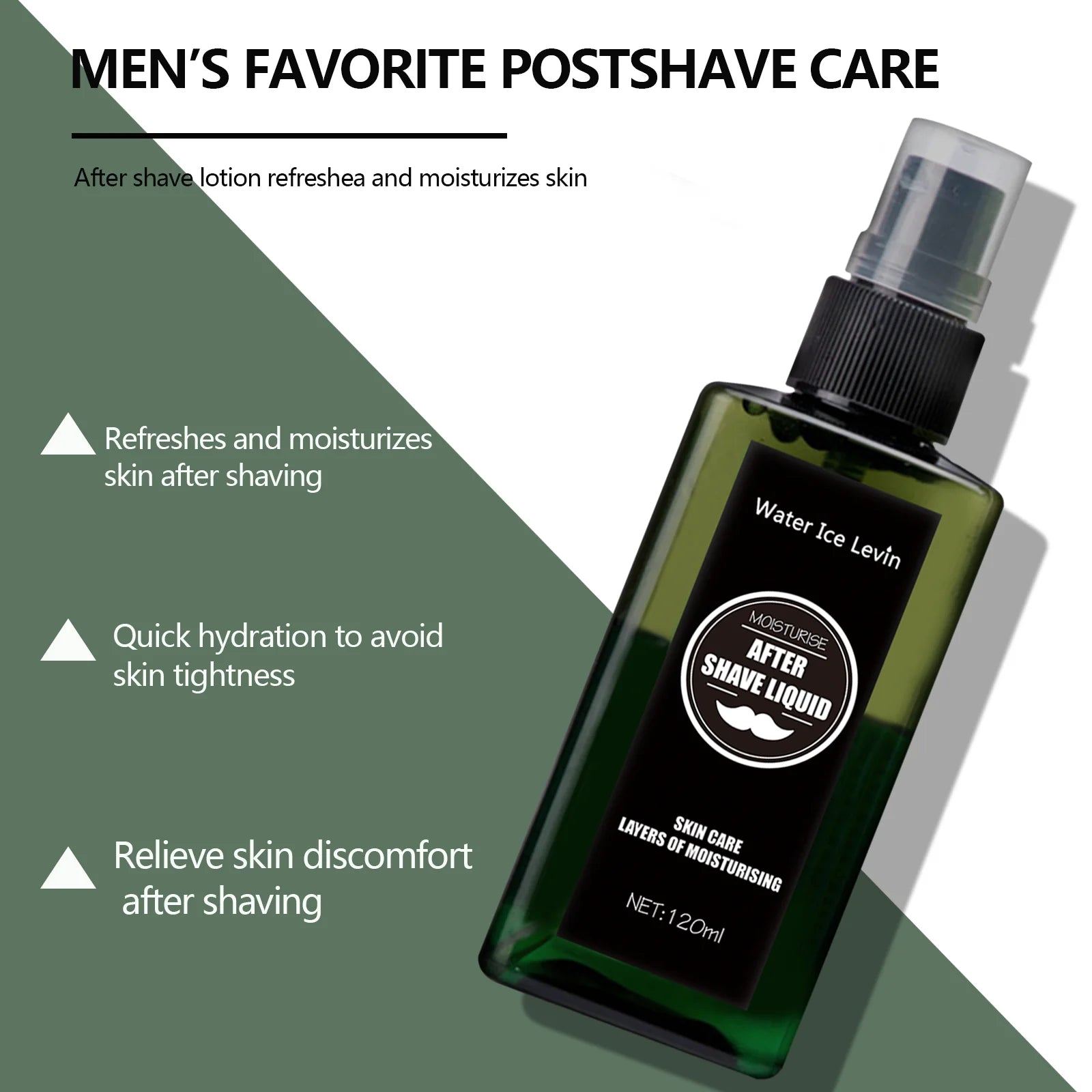 After Shave Repair Lotion Ingrown Hair Treatment and Skin Soother - 9