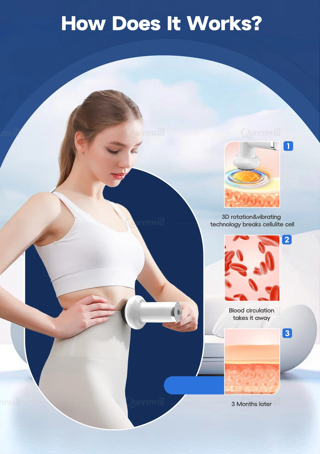 Portable Body Shaping Massager for Muscle Relaxation and Fitness