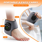 Heated Ankle Massager with Vibration Therapy for Pain Relief