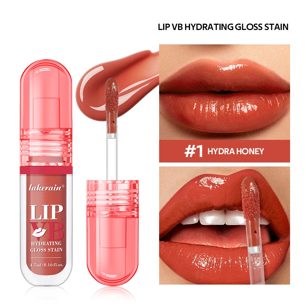Hydrating Lip Gloss Stain with Moisturizing Vanilla Formula - 23