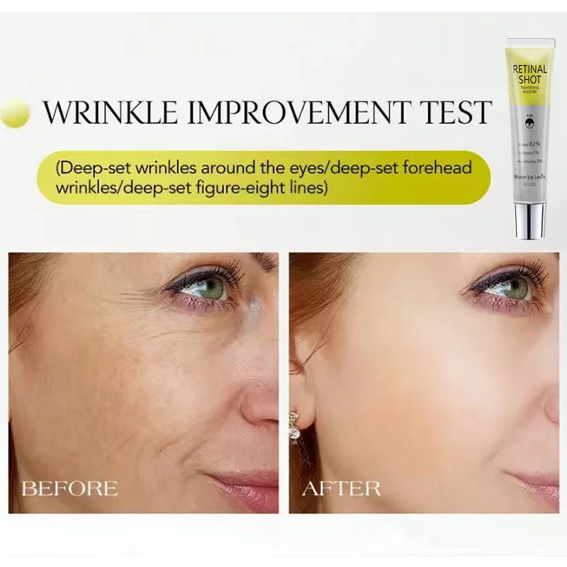 Retinal Shot Eye Serum 0.1% Retinal and 3% HA Firming Anti Aging Cream - 3