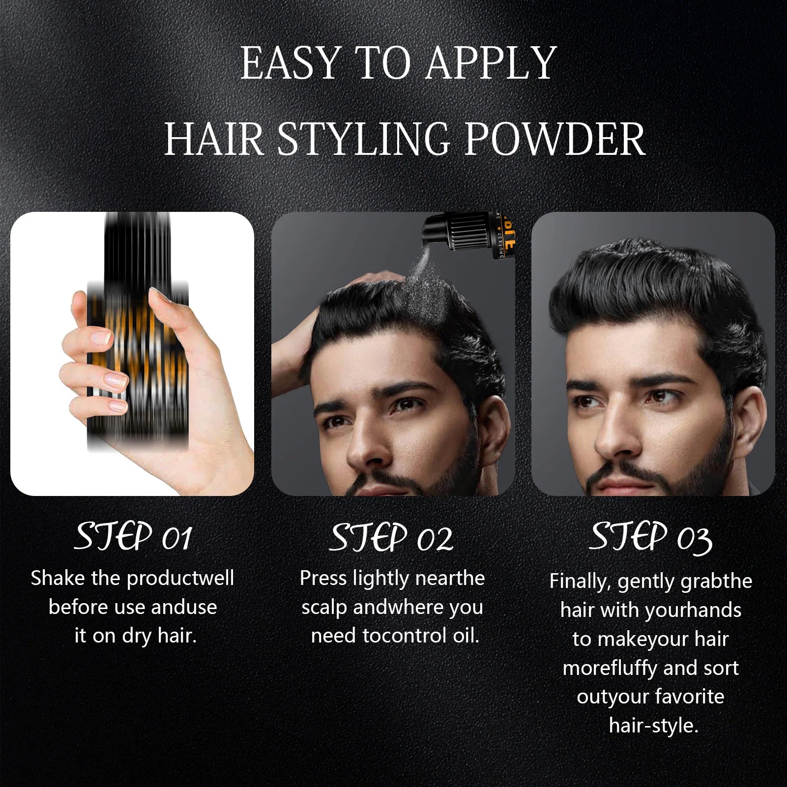 Goiple Hair Styling Powder Volumizing Texture Dust for Men and Women - 5
