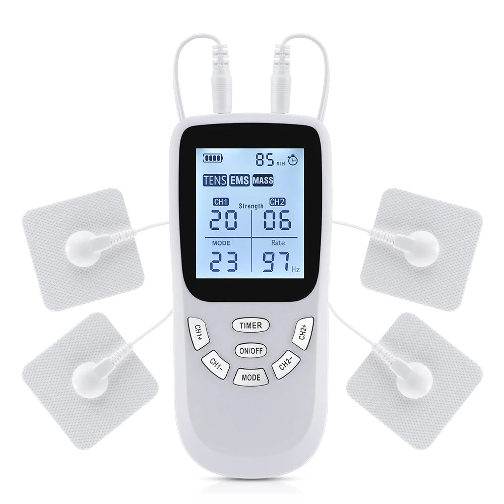 Digital TENS EMS Muscle Stimulator for Pain Relief and Recovery