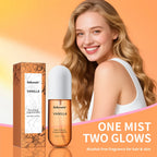 Vanilla and Rose Fragrance Mist for Hair and Body