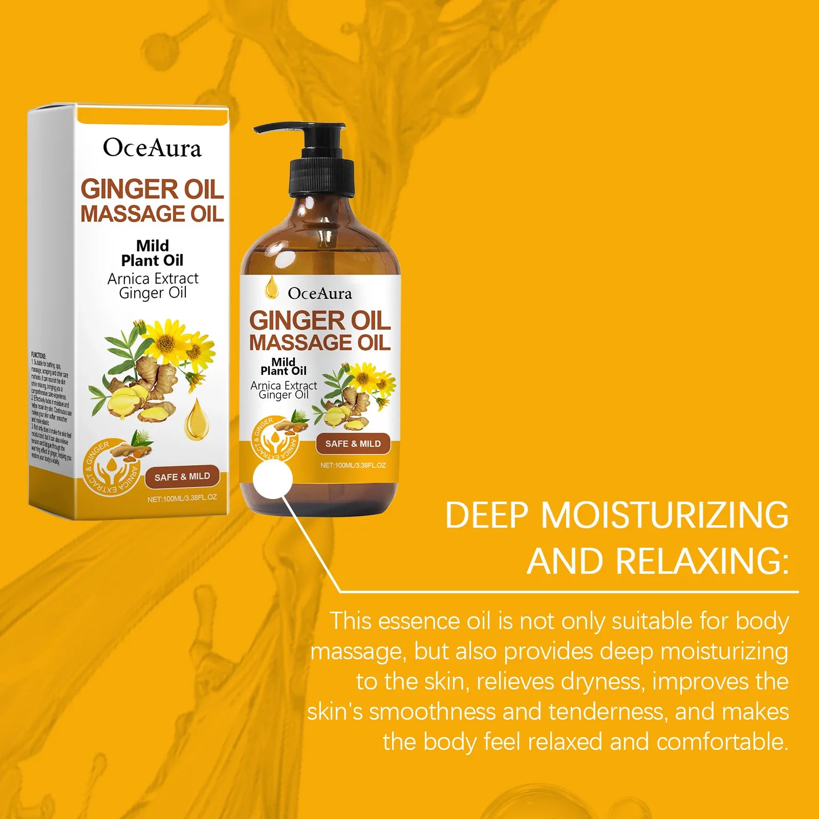 Ginger Massage Oil for Muscle Relief and Skin Nourishment - 5