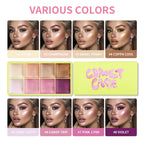 8-Color Cream Highlighter and Contouring Palette