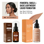 Liquid Foundation and Primer Makeup Set for Long-Lasting Coverage