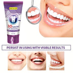 Purple Teeth Whitening Toothpaste Deep Stain Removal 100g