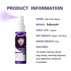 Temporary Hair Color Spray for Instant Styling
