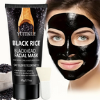 YUITIKUE Black Rice Peel Off Facial Mask for Blackhead Removal and Pores