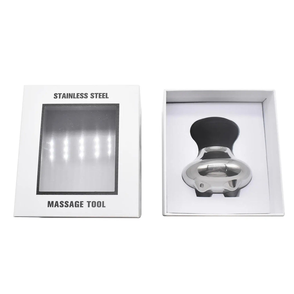 Stainless Steel Mushroom Gua Sha Massage Tool for Face and Body