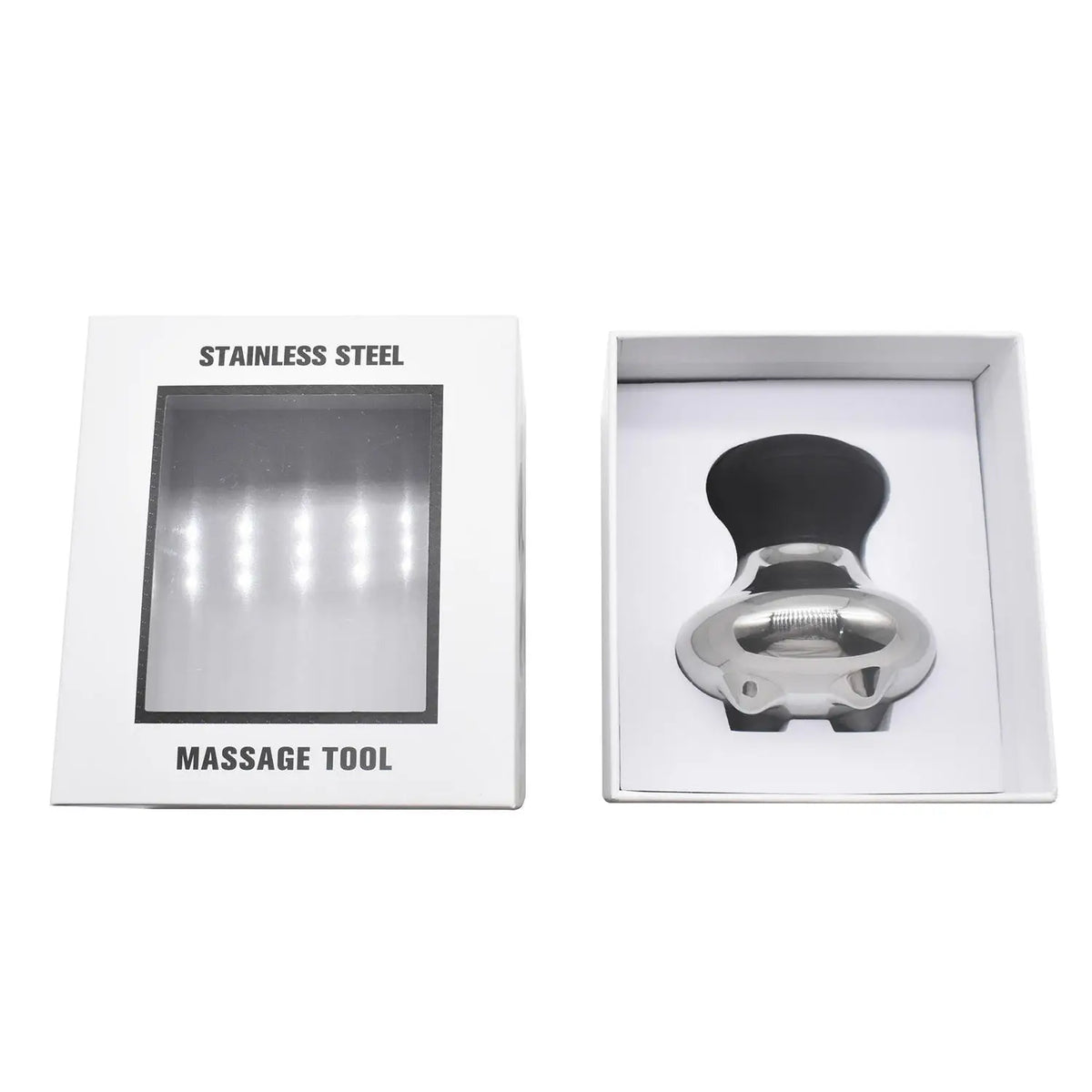Stainless Steel Mushroom Gua Sha Massage Tool for Face and Body