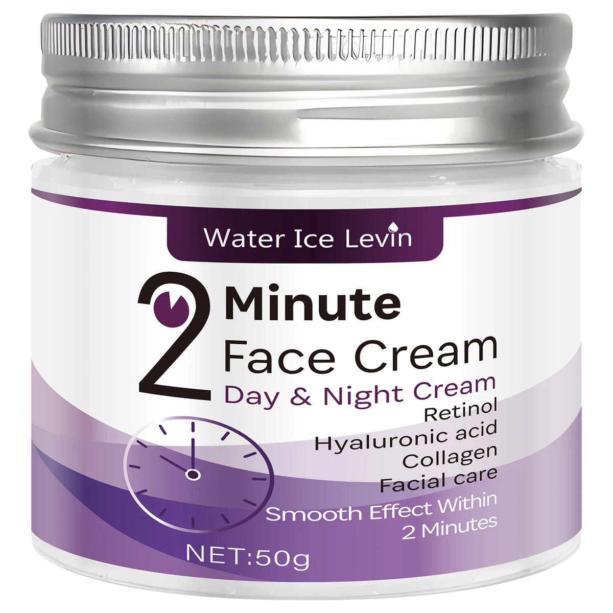 Water Ice Levin 2 Minute Face Cream Anti Aging Retinol Moisturizer