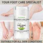 YUITIKUE 30% Urea Goat Milk Foot Cream Stick for Dry Cracked Heels 40g