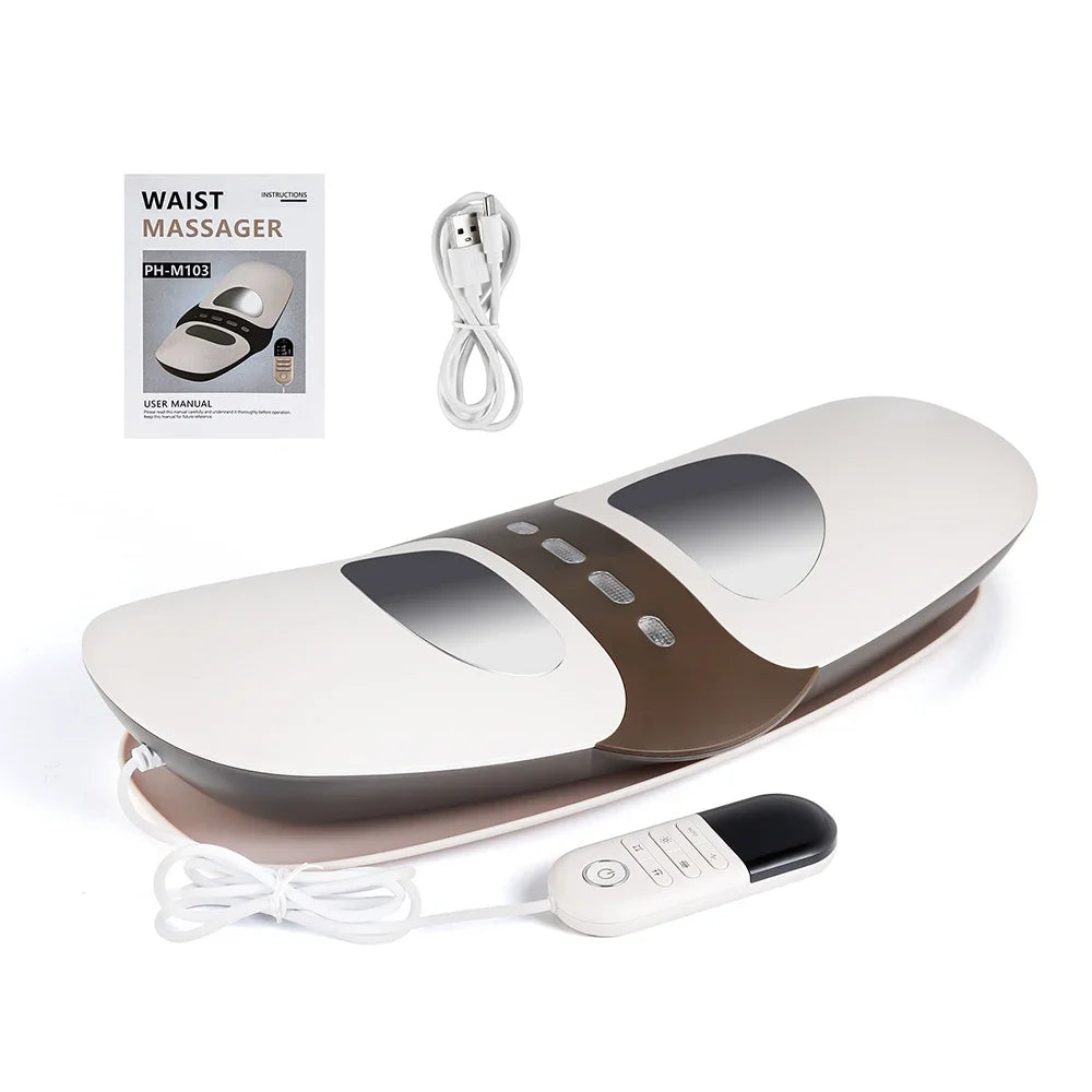 Electric Lumbar Back Stretcher and Massager