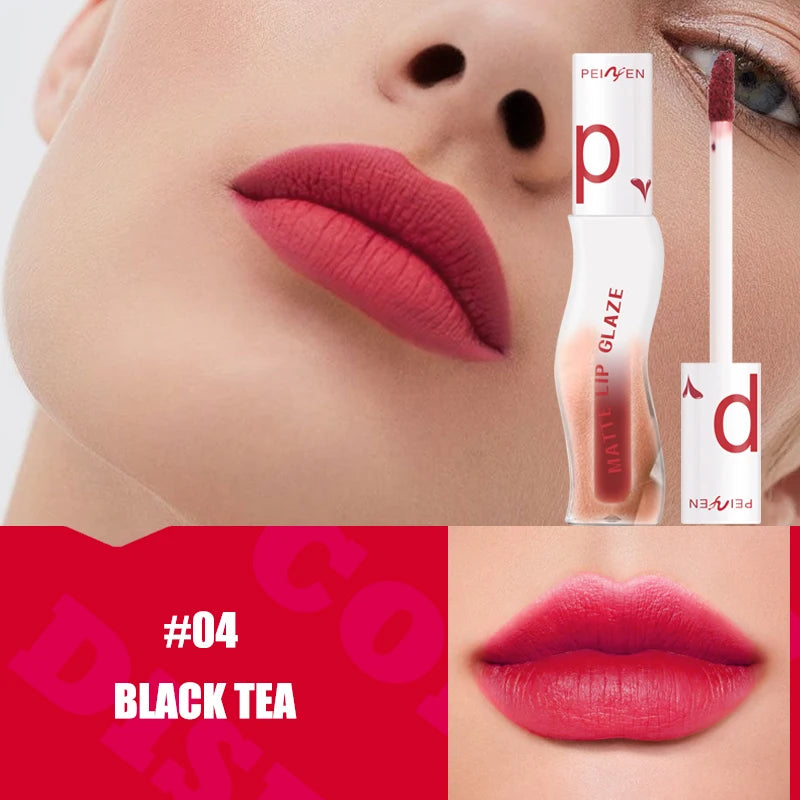 Long Lasting Matte Lipstick Waterproof Non Stick Lip Glaze - 25