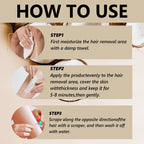 YUITIKUE Hair Removal Cream 60g Sensitive Skin Formula for Body
