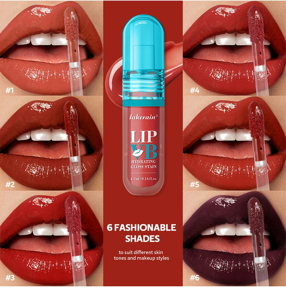 Hydrating Lip Gloss Stain with Moisturizing Vanilla Formula