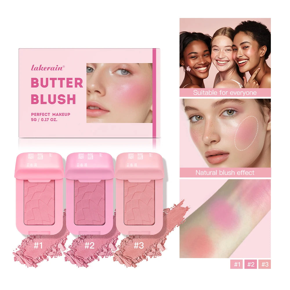 Long-Lasting Waterproof Butter Cream Blush