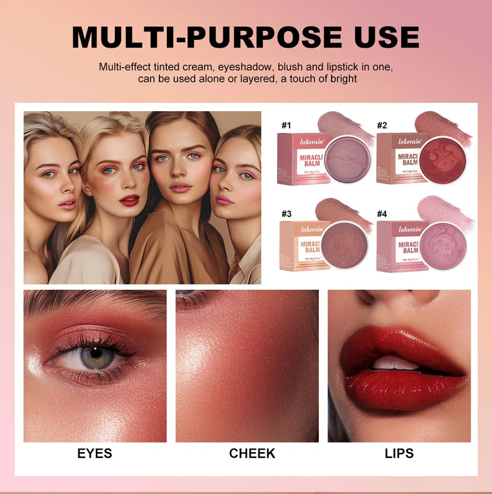 Multi-Purpose Tinted Miracle Balm for Cheeks and Lips - 11