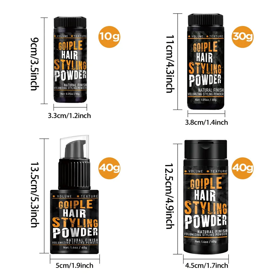 Goiple Hair Styling Powder Volumizing Texture Dust for Men and Women - 6