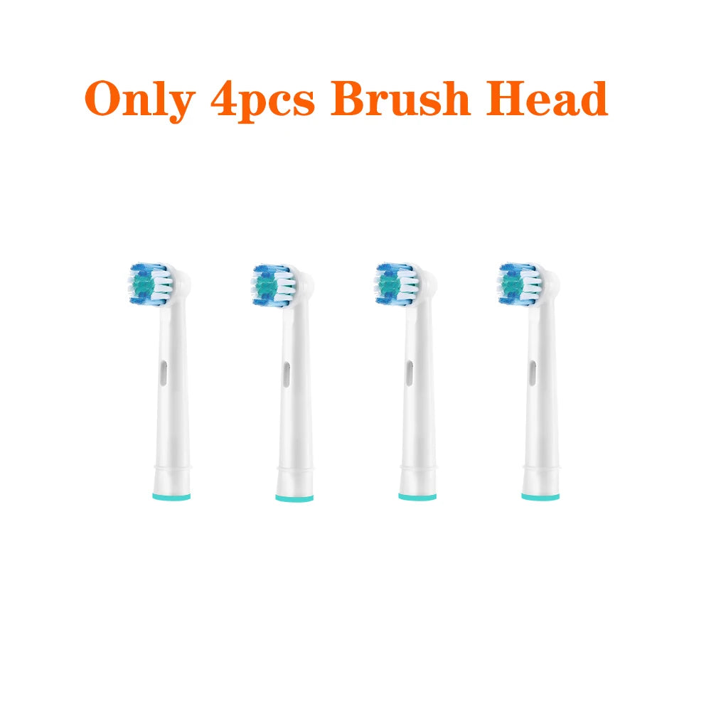 Rechargeable Rotating Electric Toothbrush with 4 Replacement Heads