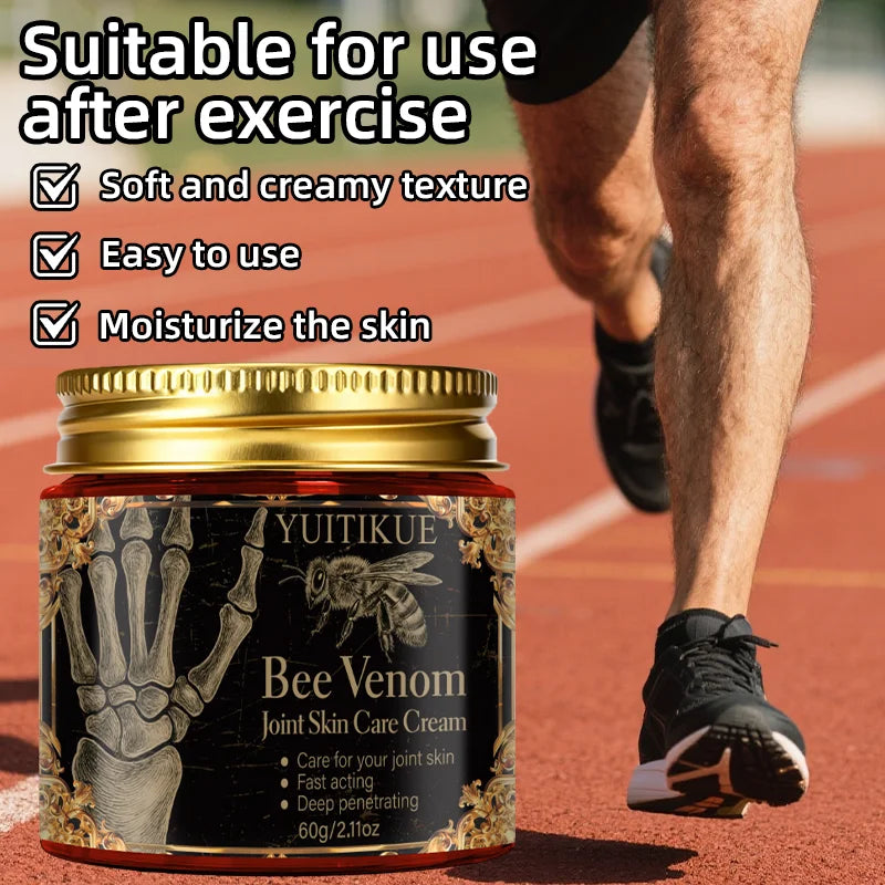 Bee Venom Joint Skin Care Cream Deep Penetrating Moisturizer