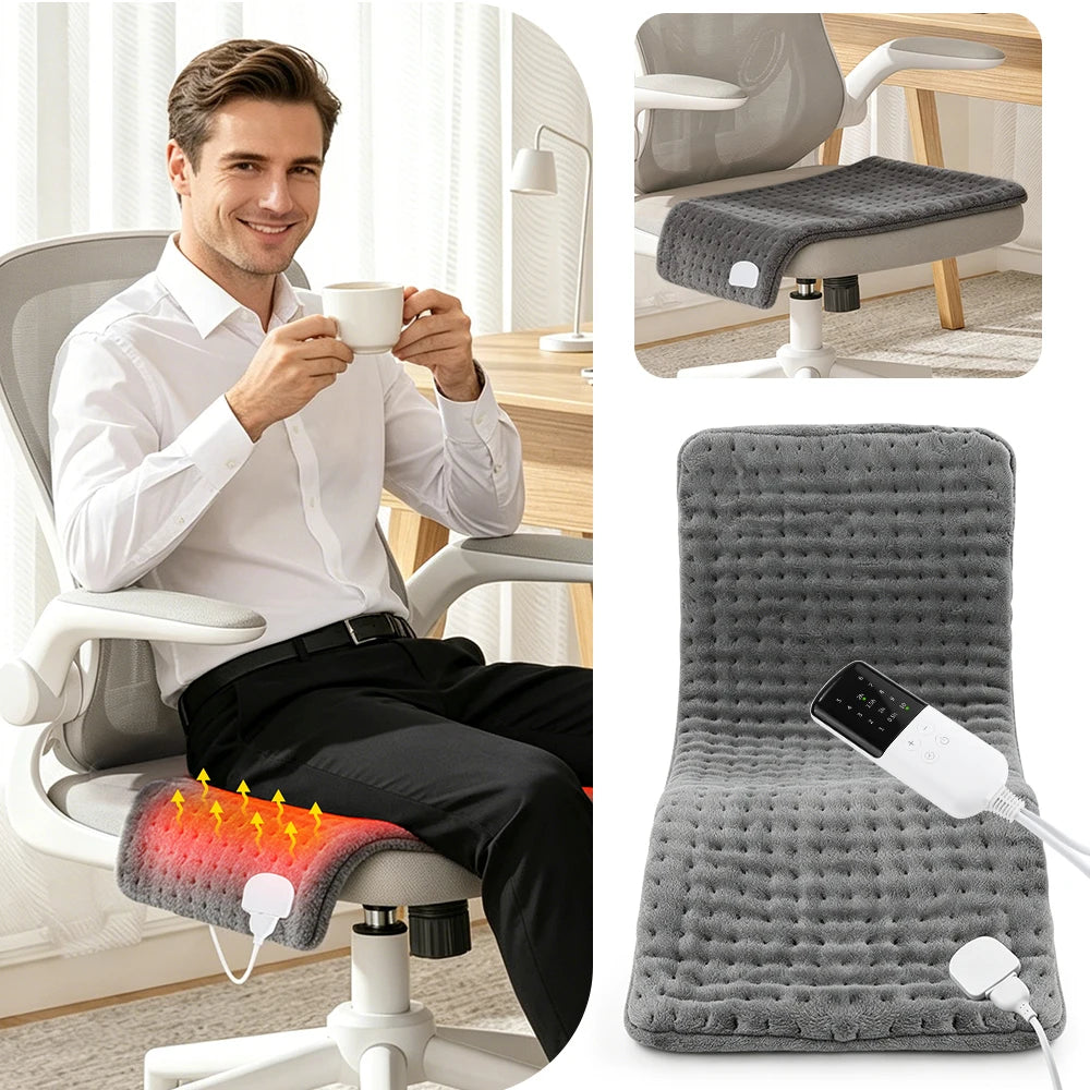 Electric Heating Pad for Pain Relief and Muscle Relaxation - 11