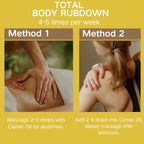 Cold Pressed Ginger Massage Oil Moisturizing Body and Skin Care
