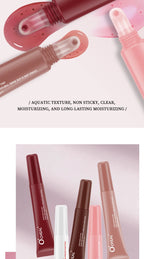 O'CHEAL Moisturizing Lip Gloss Waterproof Long Lasting Tinted Makeup