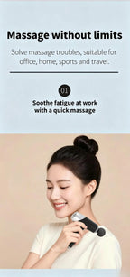 Portable Deep Tissue Percussion Massage Gun for Muscle Recovery