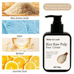 Water Ice Levin Rice Raw Pulp Face Cream Dark Spot Corrector Moisturizer
