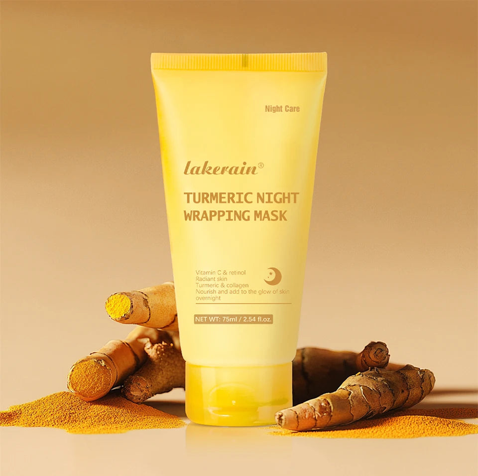 Collagen and Turmeric Overnight Wrapping Peel Off Face Mask Duo