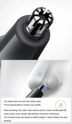 Mijia Electric Nose Hair Trimmer Rechargeable Painless Ear Grooming Tool