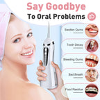 Portable Rechargeable Oral Irrigator Water Flosser for Teeth
