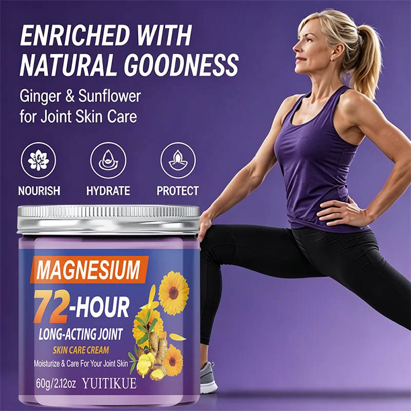 YUITIKUE Magnesium Joint Cream 72-Hour Moisturizing Massage Ointment
