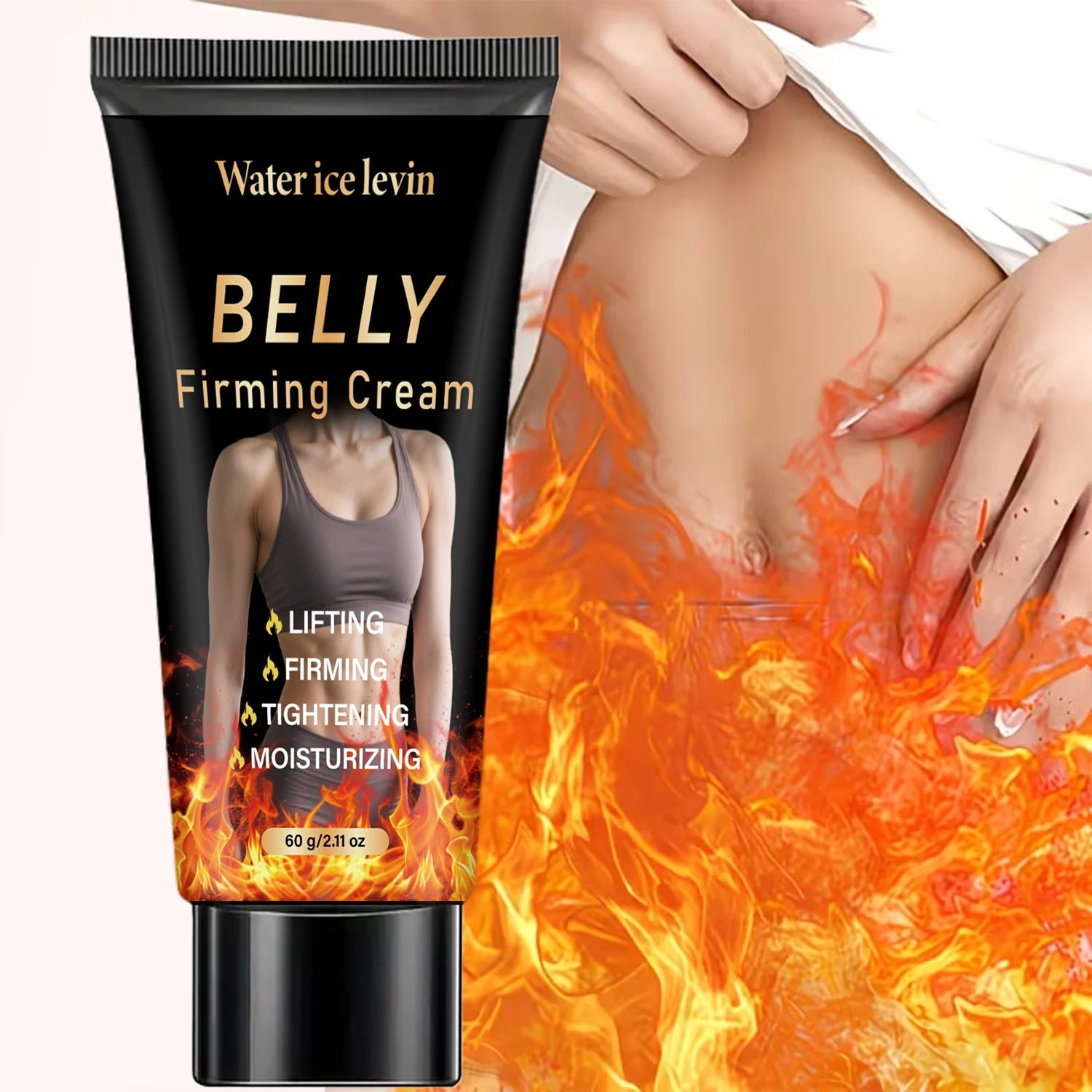 Belly Firming Cream Hyaluronic Acid Stomach Tightening Treatment - 9