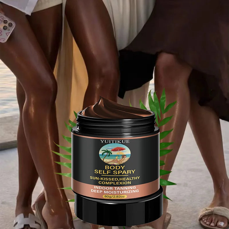 Sun-Kissed Body Tanning Cream Moisturizing Bronzer 80g