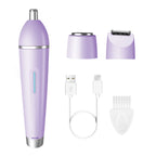 3-in-1 Waterproof Electric Hair Trimmer for Women